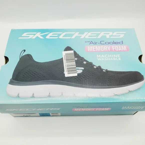 New Skechers Womens sz 10 Black Memory Foam - Picture 6 of 9